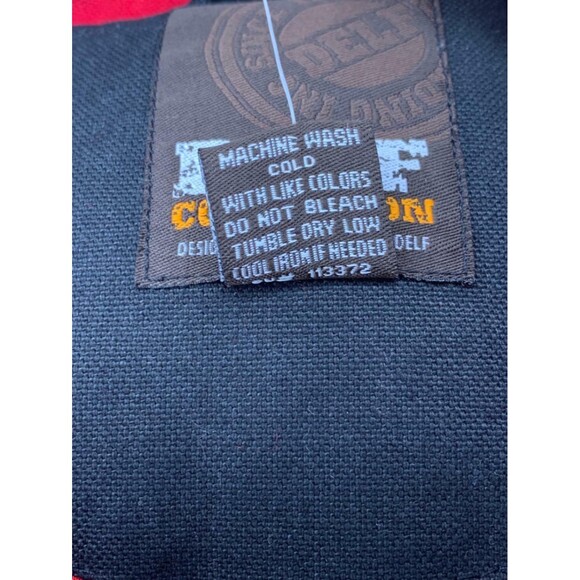 Delf Collection Jacket Mens 3XL Black Red Trinidad Fall Winter Jacket NEW - Picture 7 of 8